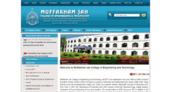 Desktop Screenshot of mjcollege.ac.in