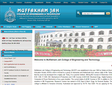 Tablet Screenshot of mjcollege.ac.in